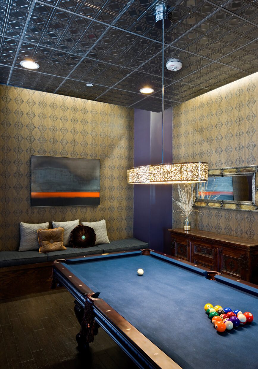 Billiard room